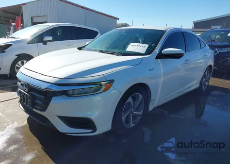 2019 Honda Insight Ex z USA, uszkodzony, nr VIN 19XZE4F57KE006326